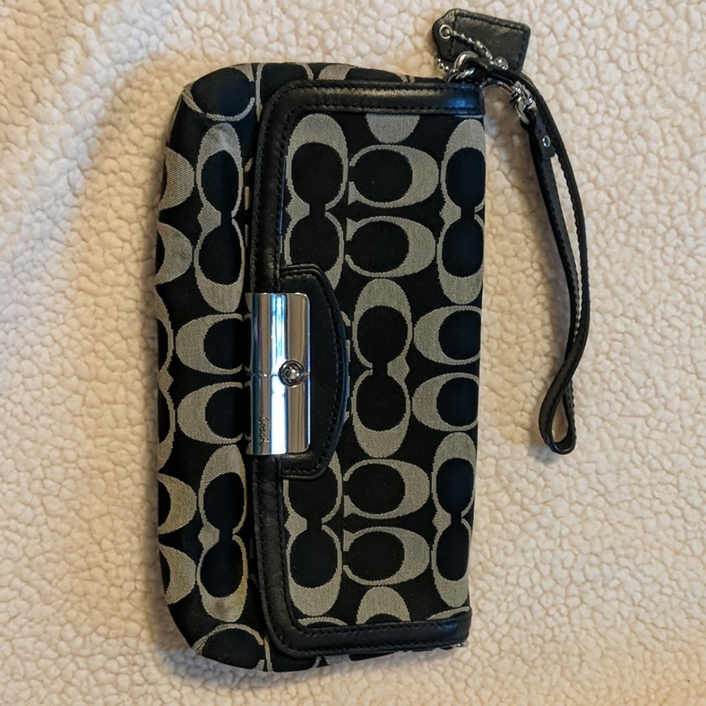 Coach clutch wallet